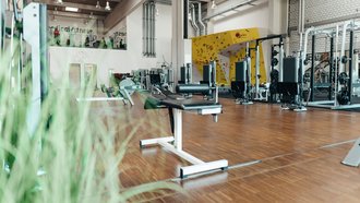 f+p FitnessPark Studio Totale Totalansicht des Studios im f+p FitnessPark in Kempten